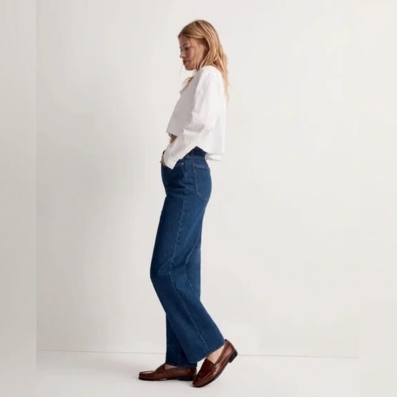 Madewell The Tall Perfect Vintage Wide-Leg Jean in Fairdale Wash - Picture 2 of 16